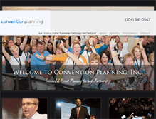 Tablet Screenshot of conventionplanning.com